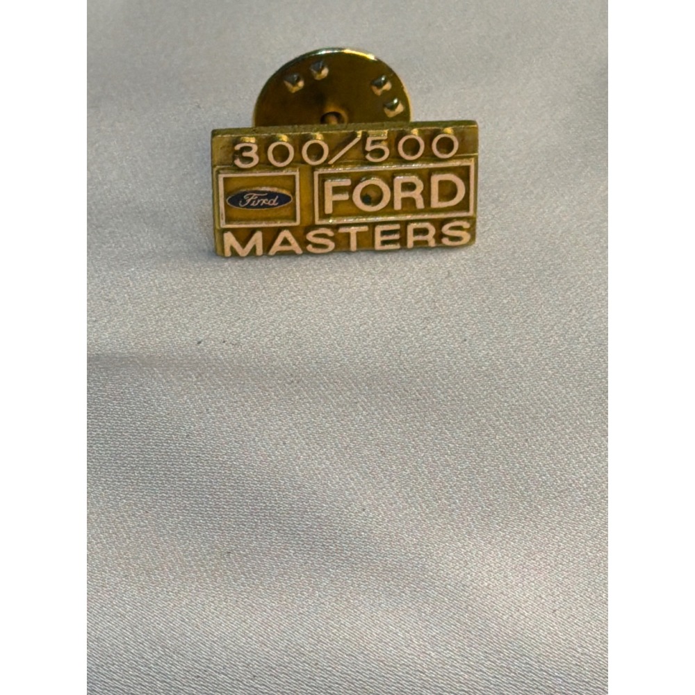 Vintage Ford Masters 300/500 Lapel Pin Jostens 1/10 10K Gold Filled Award